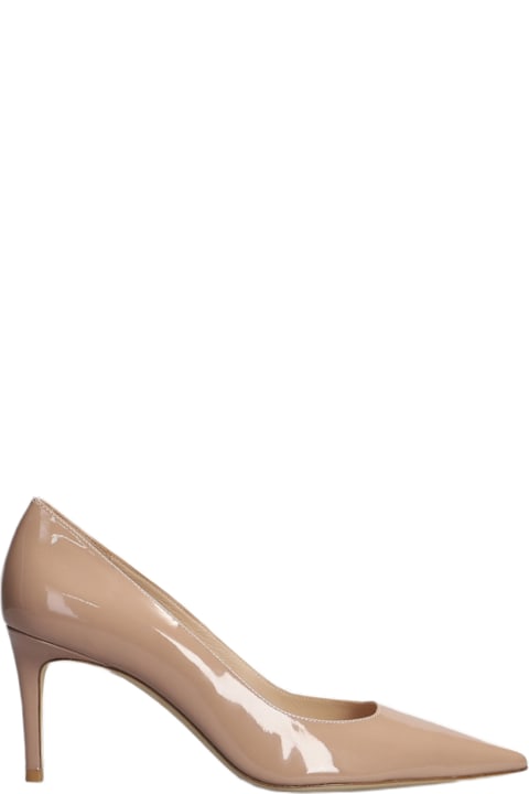 Stuart Weitzman for Men Stuart Weitzman Stuart Power 75 Pumps In Rose-pink Patent Leather