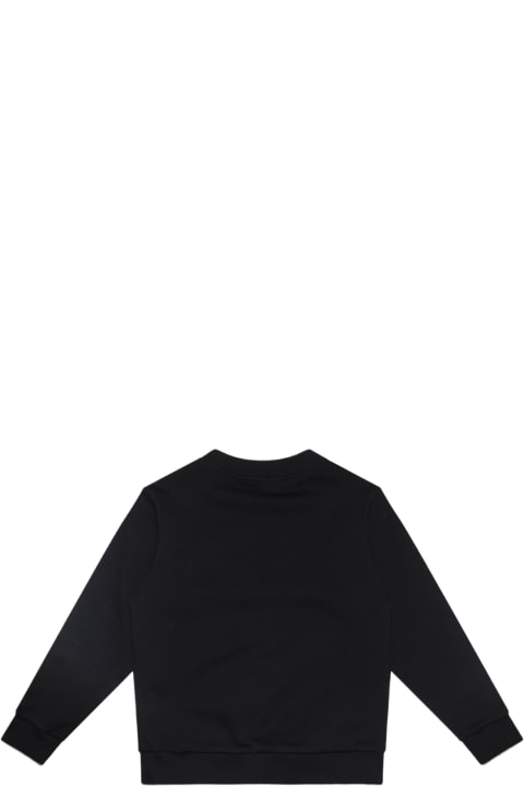 Dolce & Gabbanaのボーイズ Dolce & Gabbana Black Cotton Sweatshirt