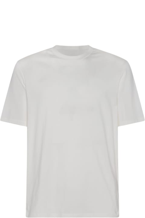 Jil Sander Topwear for Men Jil Sander Cream Cotton T-shirt