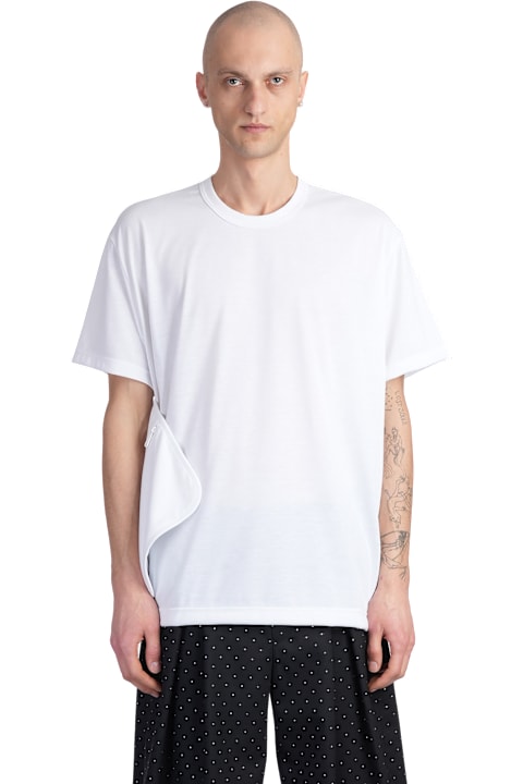 Comme Des Garçons Homme Plus for Men Comme Des Garçons Homme Plus T-shirt In White Polyester