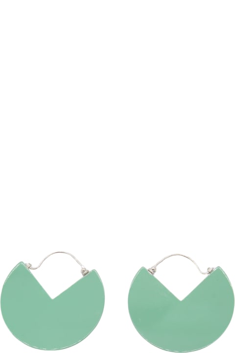Isabel Marant Earrings for Women Isabel Marant Water Green Brass 90° Earrings
