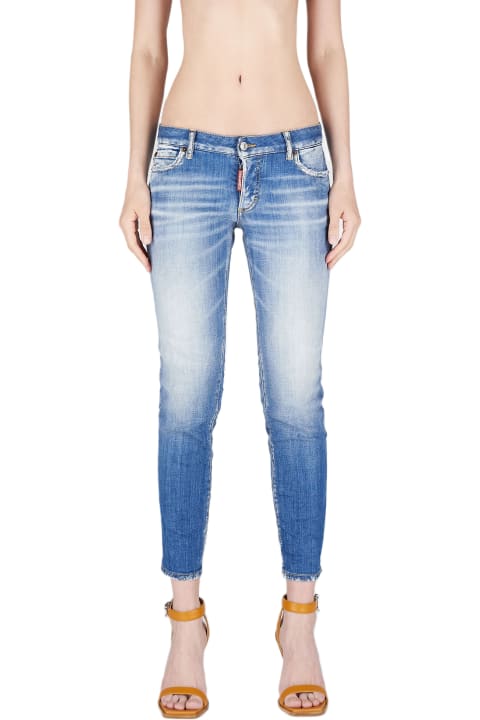ウィメンズ Dsquared2のパンツ＆ショーツ Dsquared2 Jennifer Cropped Jeans