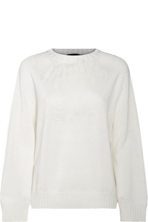 Fabiana Filippi Sweaters for Women Fabiana Filippi White Cotton Knitwear
