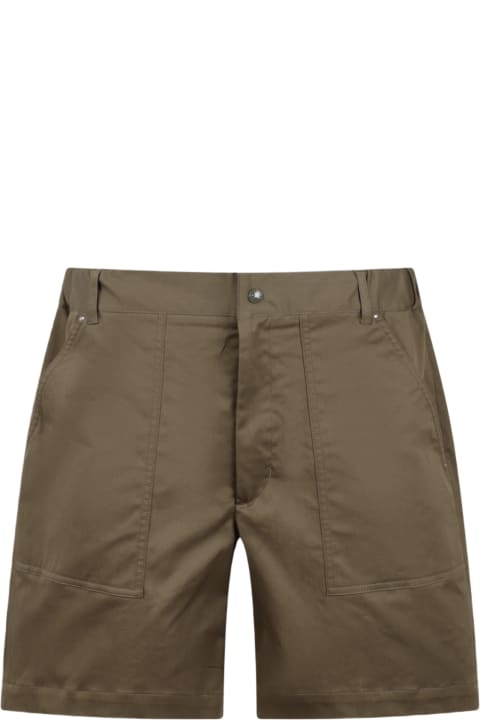 Moncler Pants for Men Moncler Cotton Bermuda Shorts