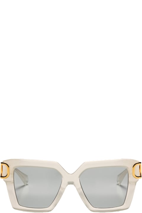 Valentino Eyewear Eyewear for Women Valentino Eyewear Uno - Ivory / Gold Sunglasses