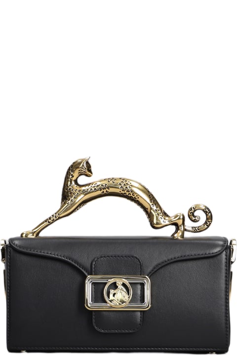 Totes for Women Lanvin Hand Bag In Black Leather