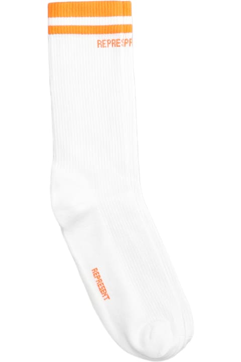 REPRESENT Underwear for Men REPRESENT Socks In White Cotton