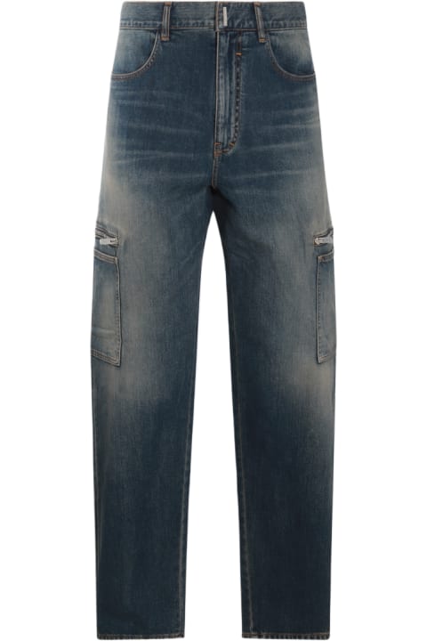 Sale for Men Givenchy Navy Cotton Jeans