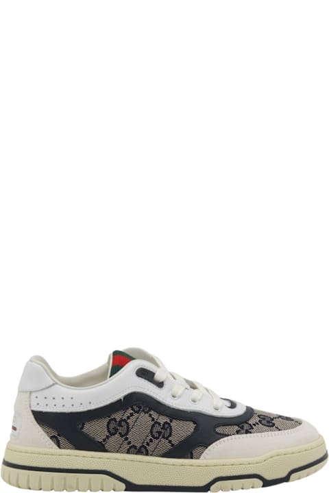 Homeware Gucci White And Blue Sneakers