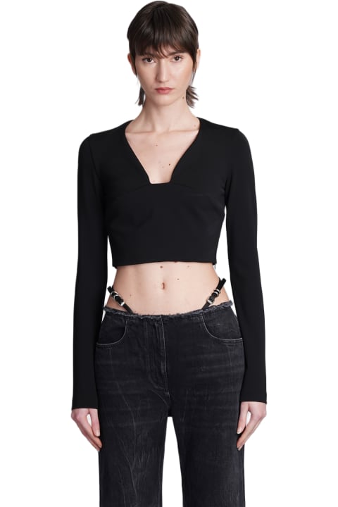Givenchy for Women Givenchy Topwear In Black Viscose