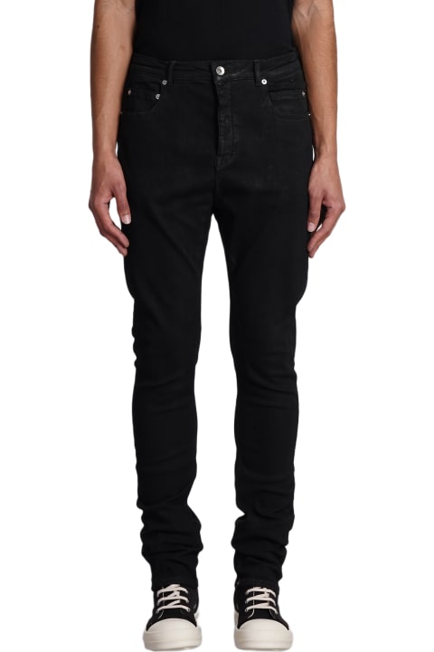 DRKSHDW for Men DRKSHDW Detroit Cut Jeans In Black Cotton