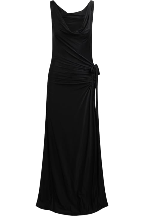 Paco Rabanne for Women Paco Rabanne Rabanne Long Dress With Draping