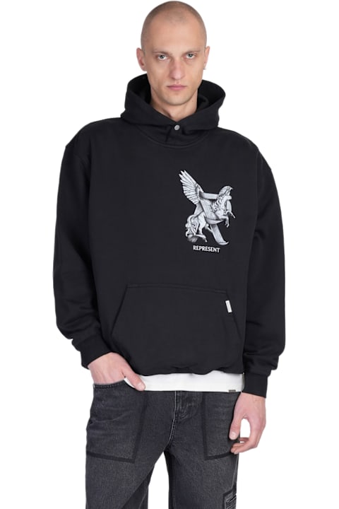 REPRESENT for Men REPRESENT Sweatshirt In Black Cotton