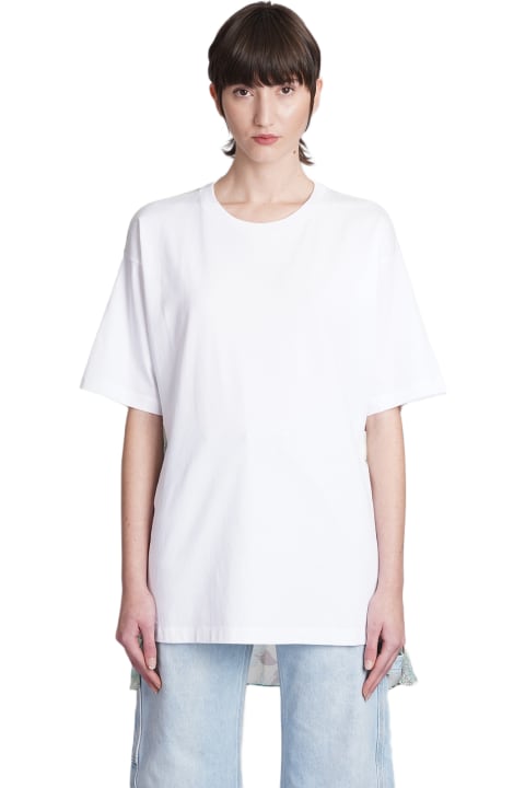 Fashion for Women Stella McCartney Floral Printed Panelled T-shirt