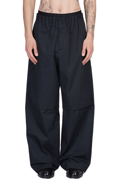 OAMC Men OAMC Pants In Black Cotton