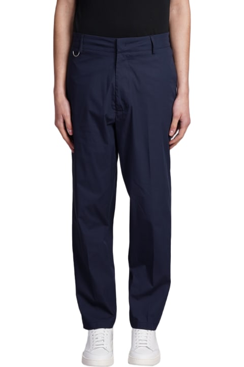 Low Brand Pants for Men Low Brand George Pants In Blue Cotton