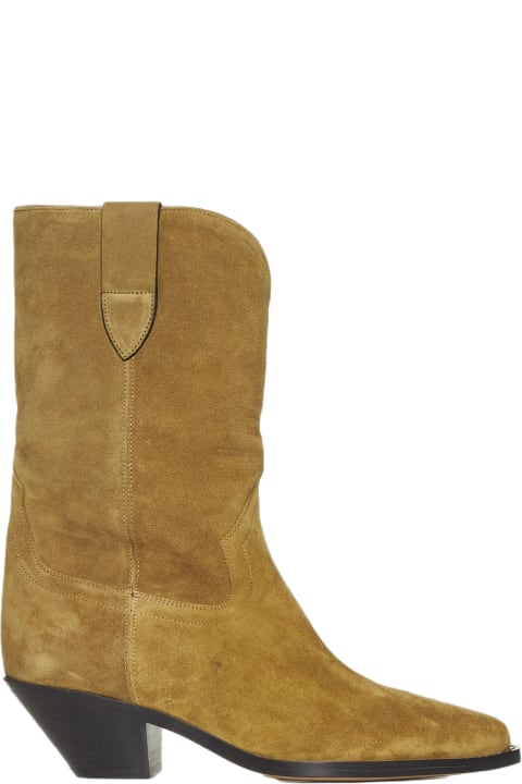Boots for Women Isabel Marant Dahope Suede Ankle Boots
