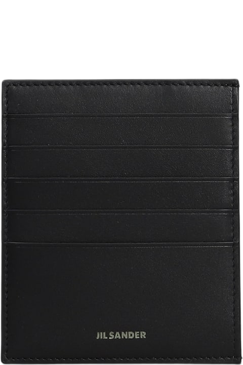 Jil Sander Accessories for Men Jil Sander Wallet In Black Leather