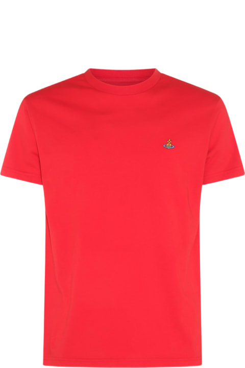 Vivienne Westwood Topwear for Men Vivienne Westwood Red Cotton T-shirt