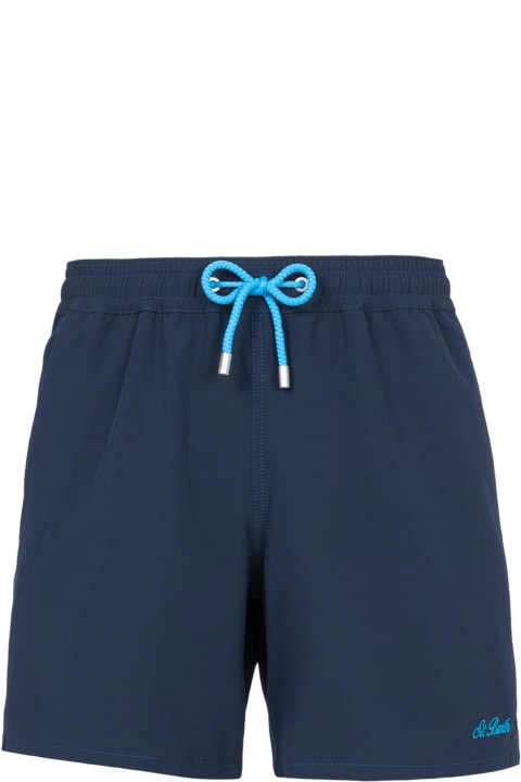 Homeware MC2 Saint Barth Man Blue Comfort Swim Shorts