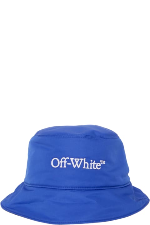 Fashion for Men Off-White Reversible Nylon Bucket Hat