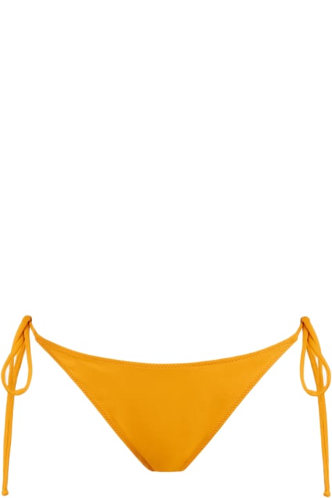 Homeware MC2 Saint Barth Woman Ochre Yellow Classic Swim Briefs Marielle