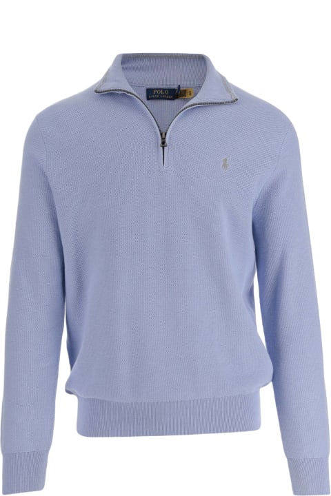 Sweaters for Men Polo Ralph Lauren Cotton Knit Pullover With Logo