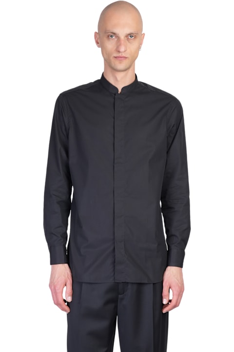 Lardini for Men Lardini Shirt In Black Cotton