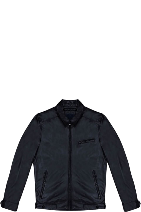 Larusmiani Coats & Jackets for Men Larusmiani Jacket Bullet Leather Jacket