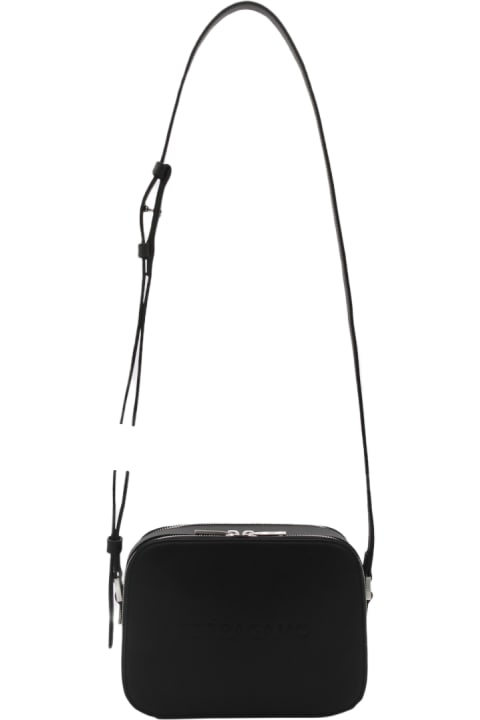 Bags Sale for Men Ferragamo Black Leather Crossbody Bag