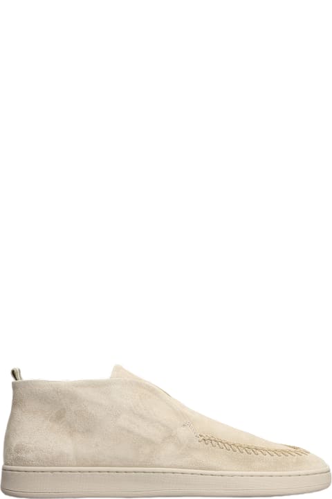 Officine Creative for Men Officine Creative Herbie 013 Loafers In Beige Suede