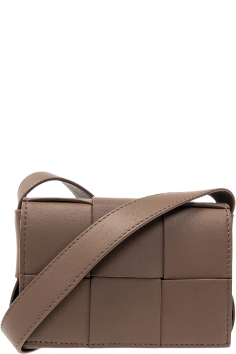 Bottega Veneta Bags for Women Bottega Veneta Candy Cassette Leather Shoulder Bag