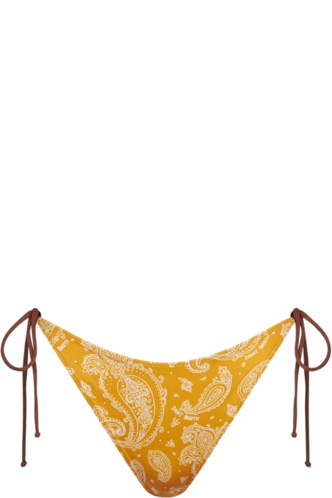 أدوات منزلية MC2 Saint Barth Woman Swim Briefs With Paisley Print