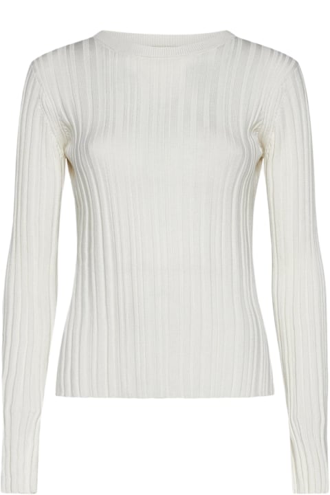 Sweaters for Women Loulou Studio Evie Ribbed Silk-blend Top