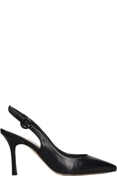 Fashion for Women The Seller Pumps In Black Leather
