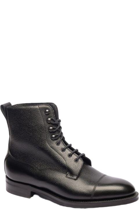 Fashion for Men Edward Green Black Country Calf Boot