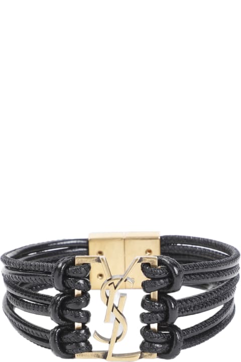Saint Laurent Jewelry for Women Saint Laurent Babylone Cord Bracelet