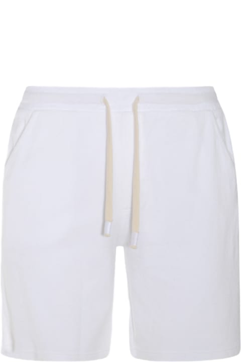 メンズ Alteaのボトムス Altea White Cotton Shorts
