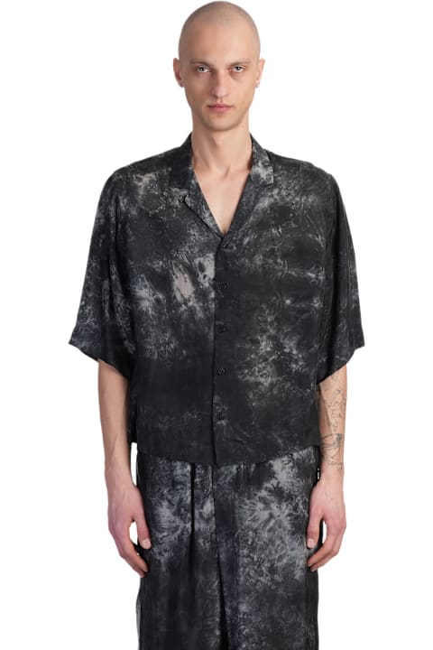 Sapio for Men Sapio N 38 Shirt In Black Triacetate