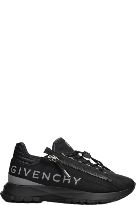 Givenchy Sneakers for Men Givenchy Spectre Sneakers In Black Polyamide