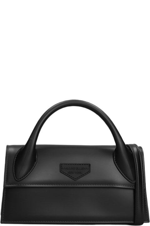 Totes for Women Marc Ellis Flat Arrow Hand Bag In Black Faux Leather