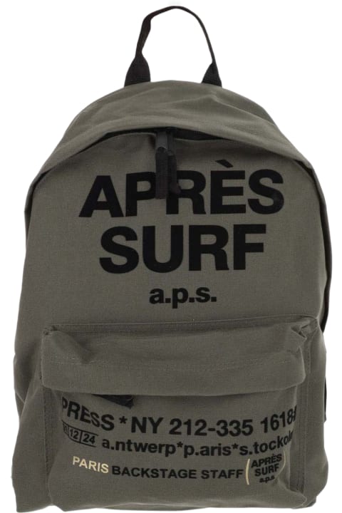 Apres Surf for Men Apres Surf Technical Fabric Backpack With Logo