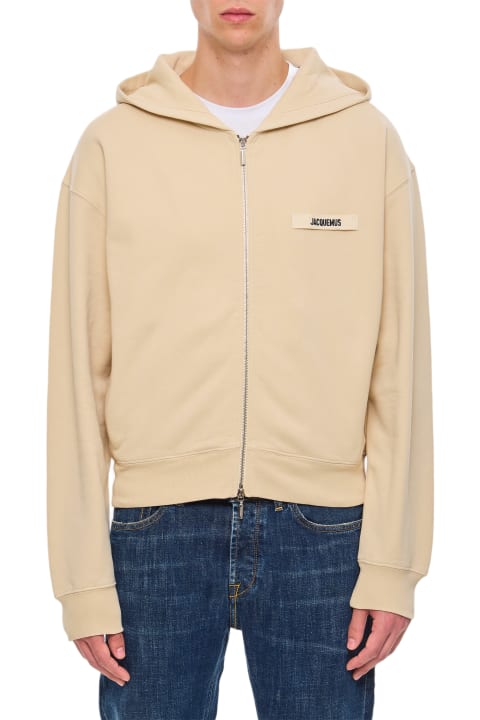 Jacquemus Sweaters for Women Jacquemus Zipped Cotton Sweatshirt