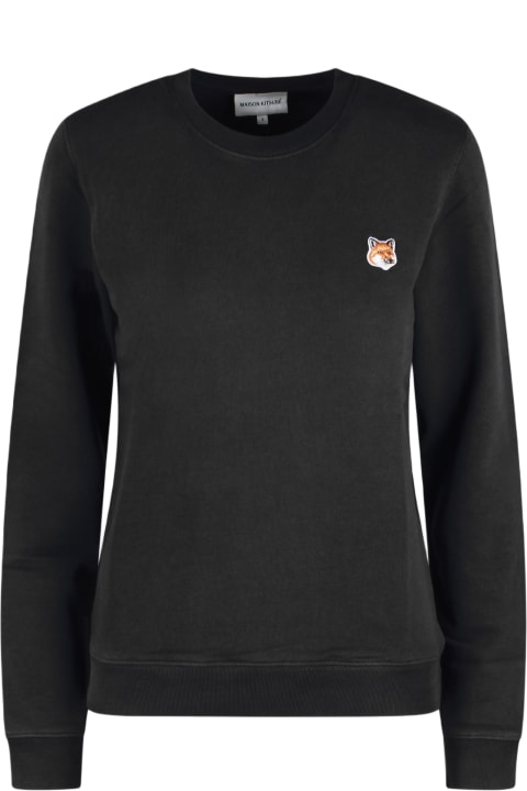 Maison Kitsuné Fleeces & Tracksuits for Women Maison Kitsuné Fox Head Patch Sweatshirt