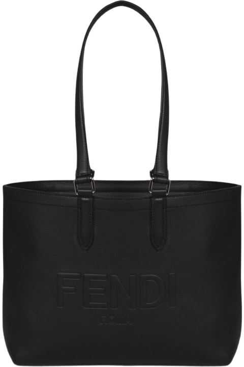 Fashion for Men Fendi Roma Leather Shopper