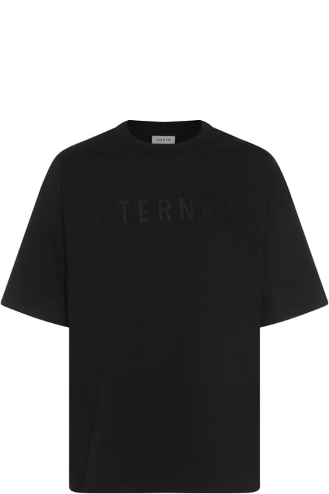 Fear of God for Men Fear of God Black Cotton T-shirt