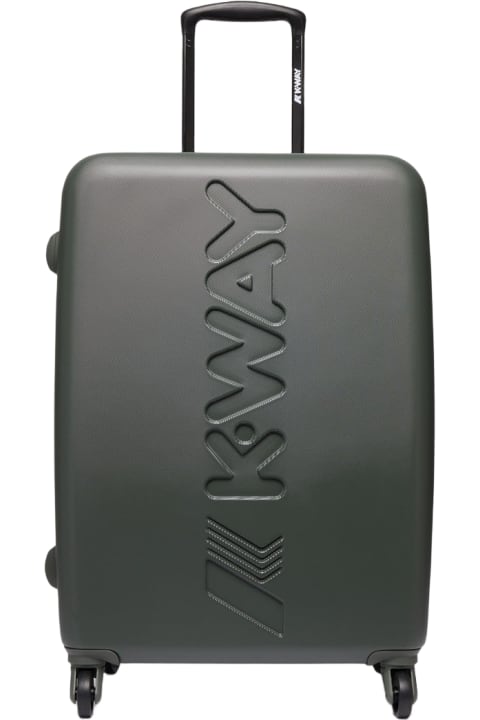 Luggage for Women K-Way Trolley Medio Con Logo K-Way
