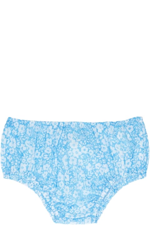 MC2 Saint Barth Bottoms for Baby Girls MC2 Saint Barth Infant Bloomers Pimmy With Vintage Flower Print