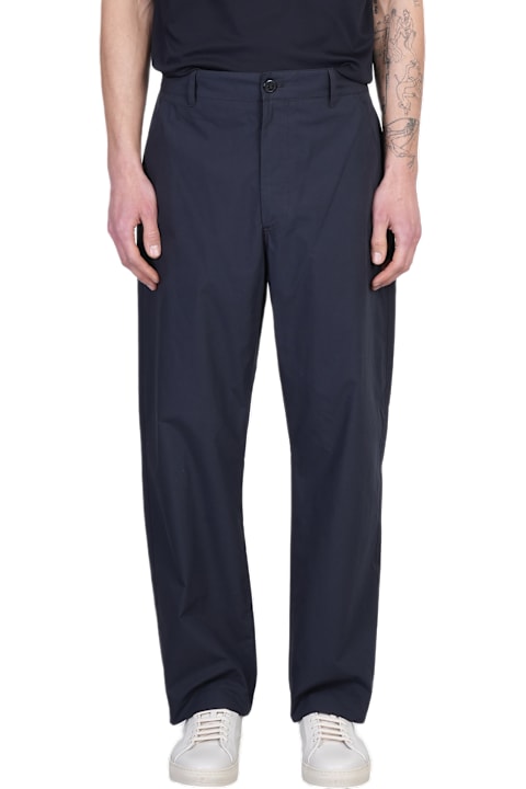 Paul Smith Pants for Men Paul Smith Pants In Blue Cotton