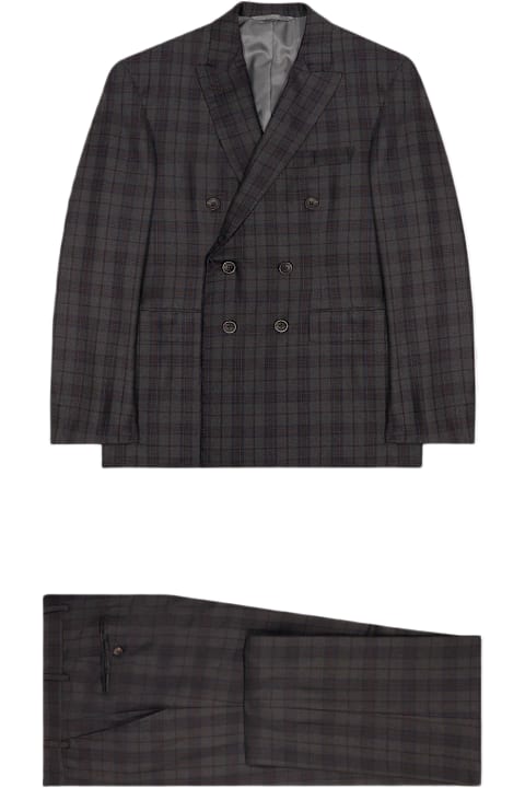 Homeware Larusmiani Double-breasted Tailored Suit Cork Suit